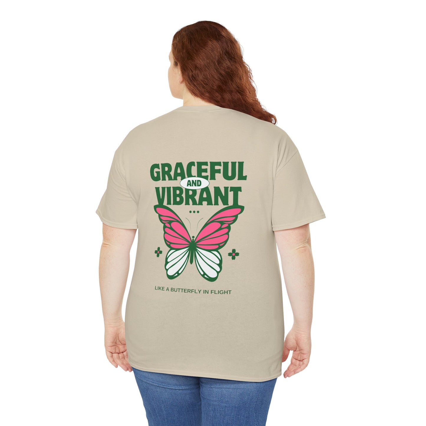 Graceful & Vibrant Butterfly Tee