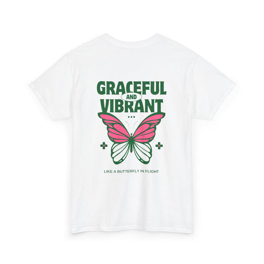 Graceful & Vibrant Butterfly Tee