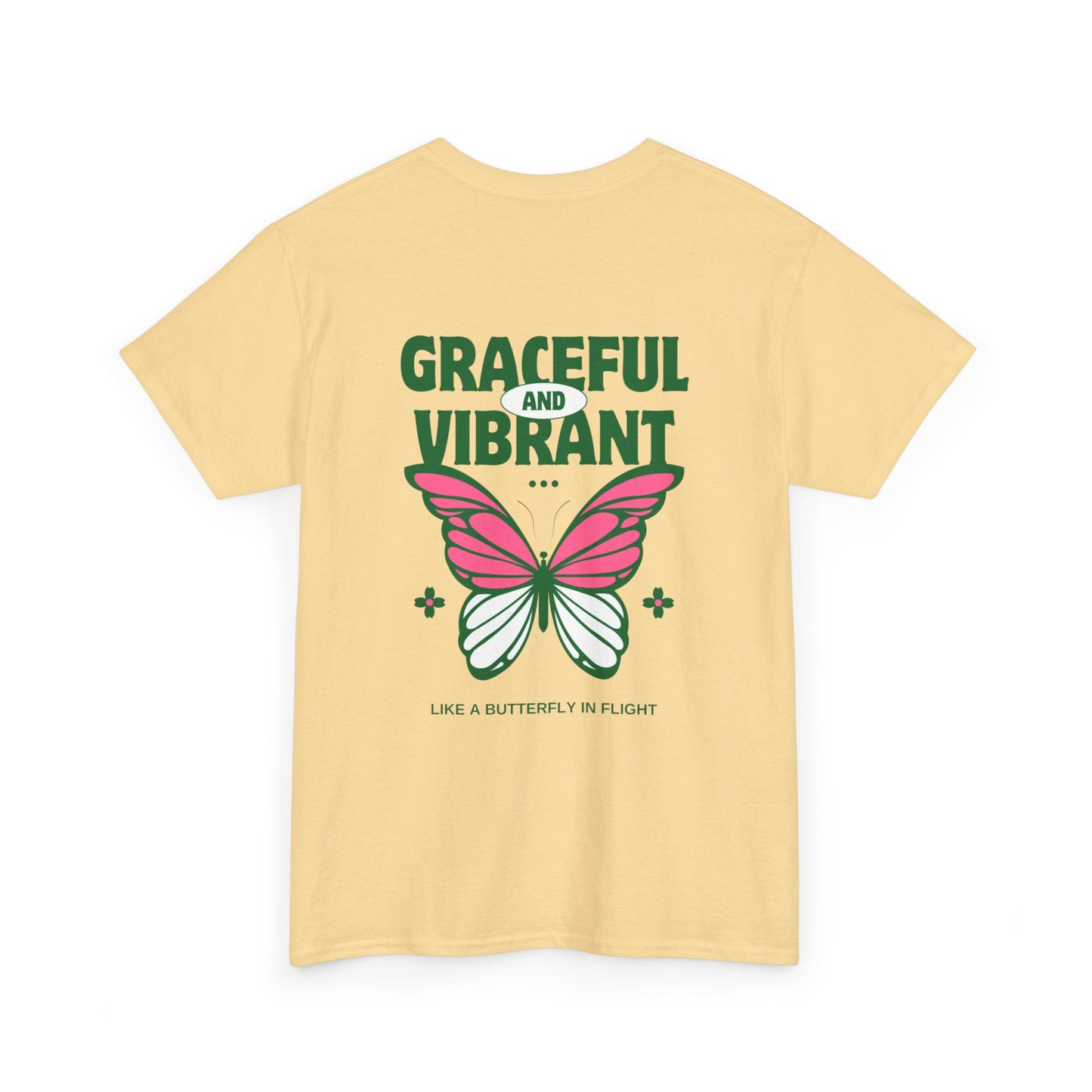 Graceful & Vibrant Butterfly Tee