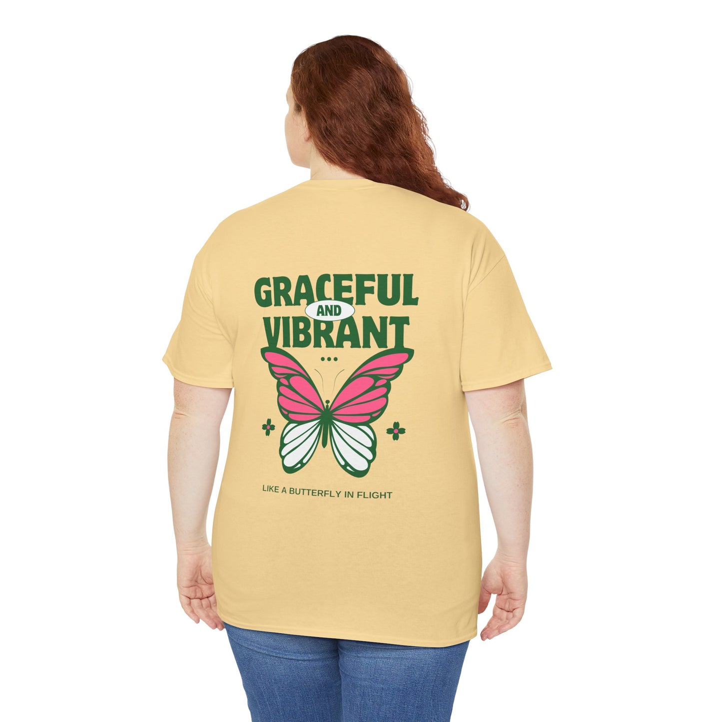 Graceful & Vibrant Butterfly Tee