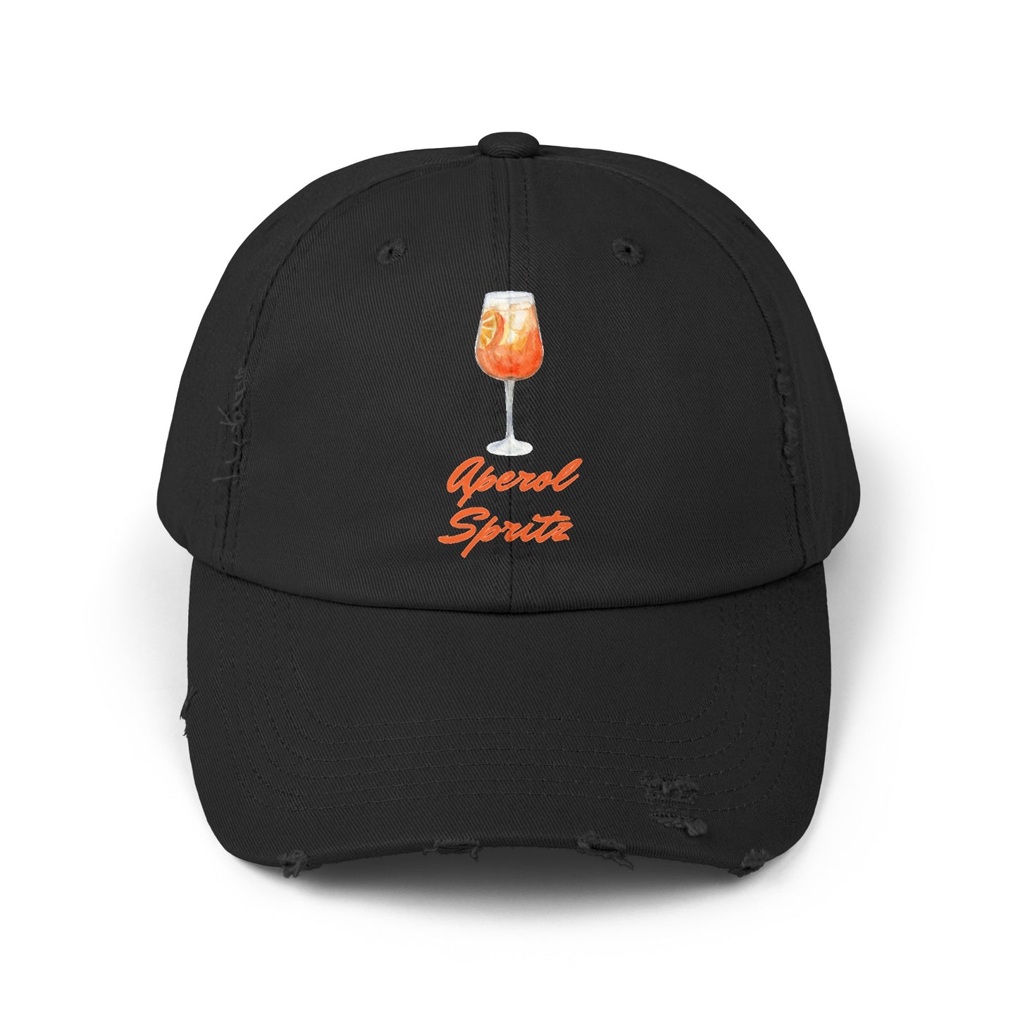 Aperol Spritz Distressed Cap