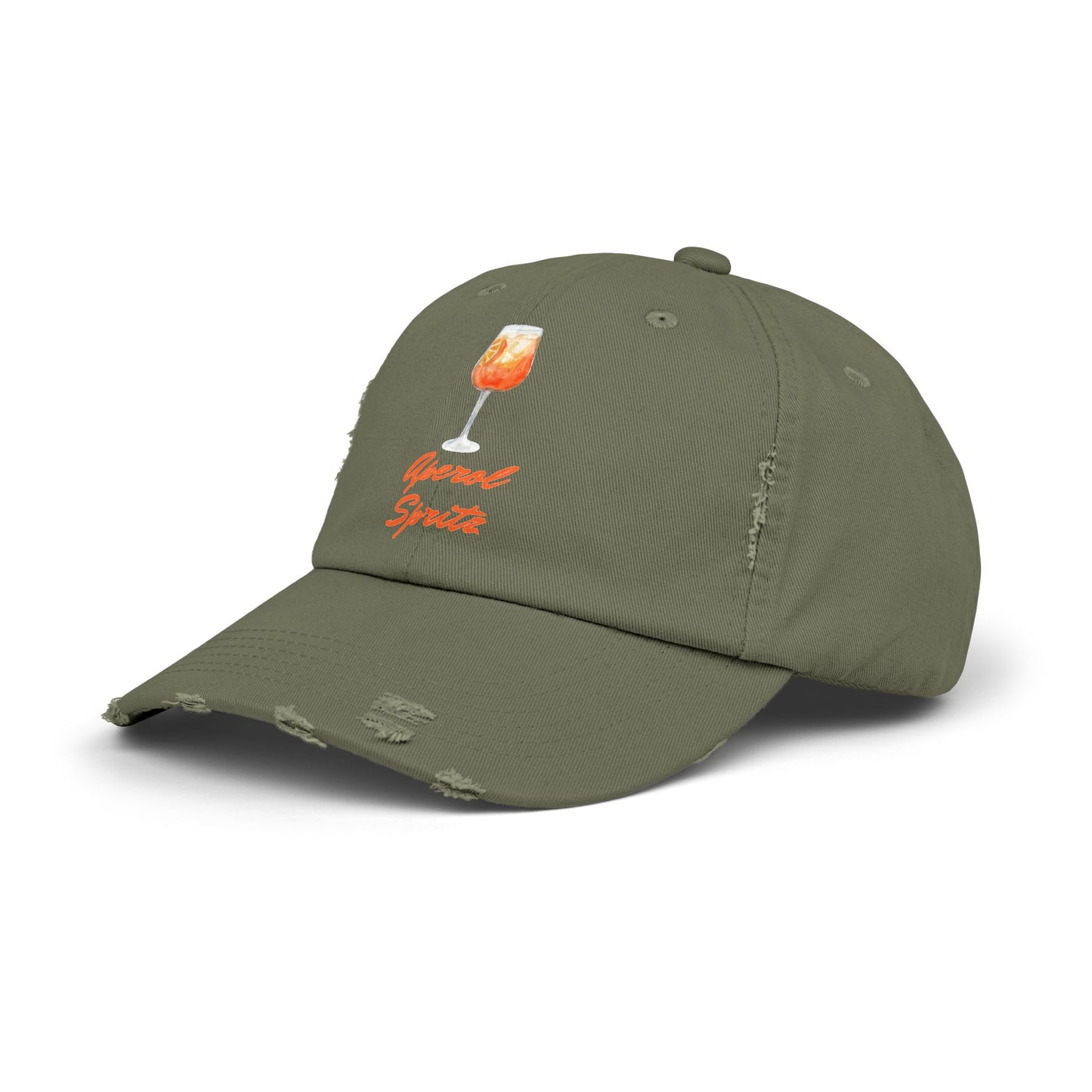 Aperol Spritz Distressed Cap