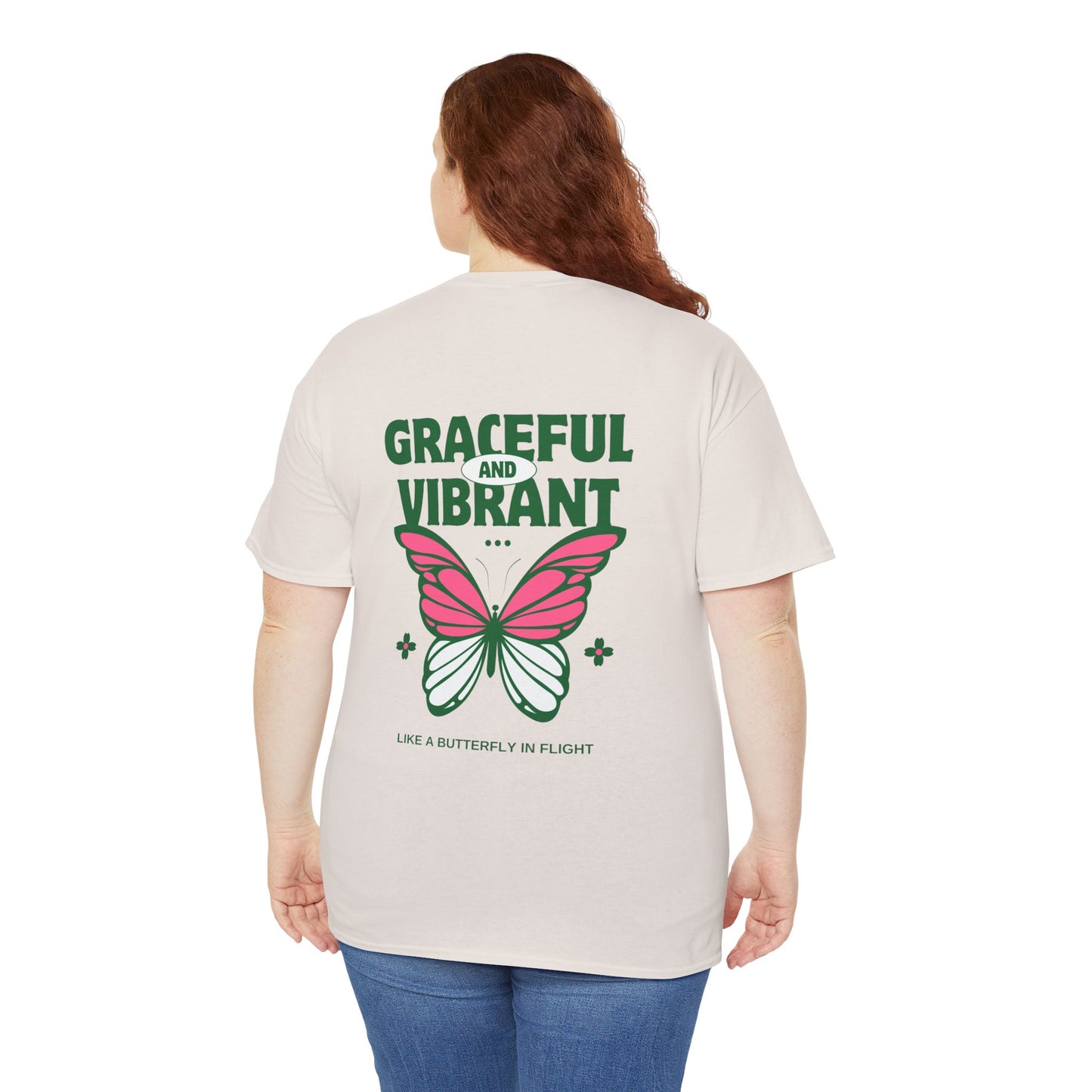 Graceful & Vibrant Butterfly Tee