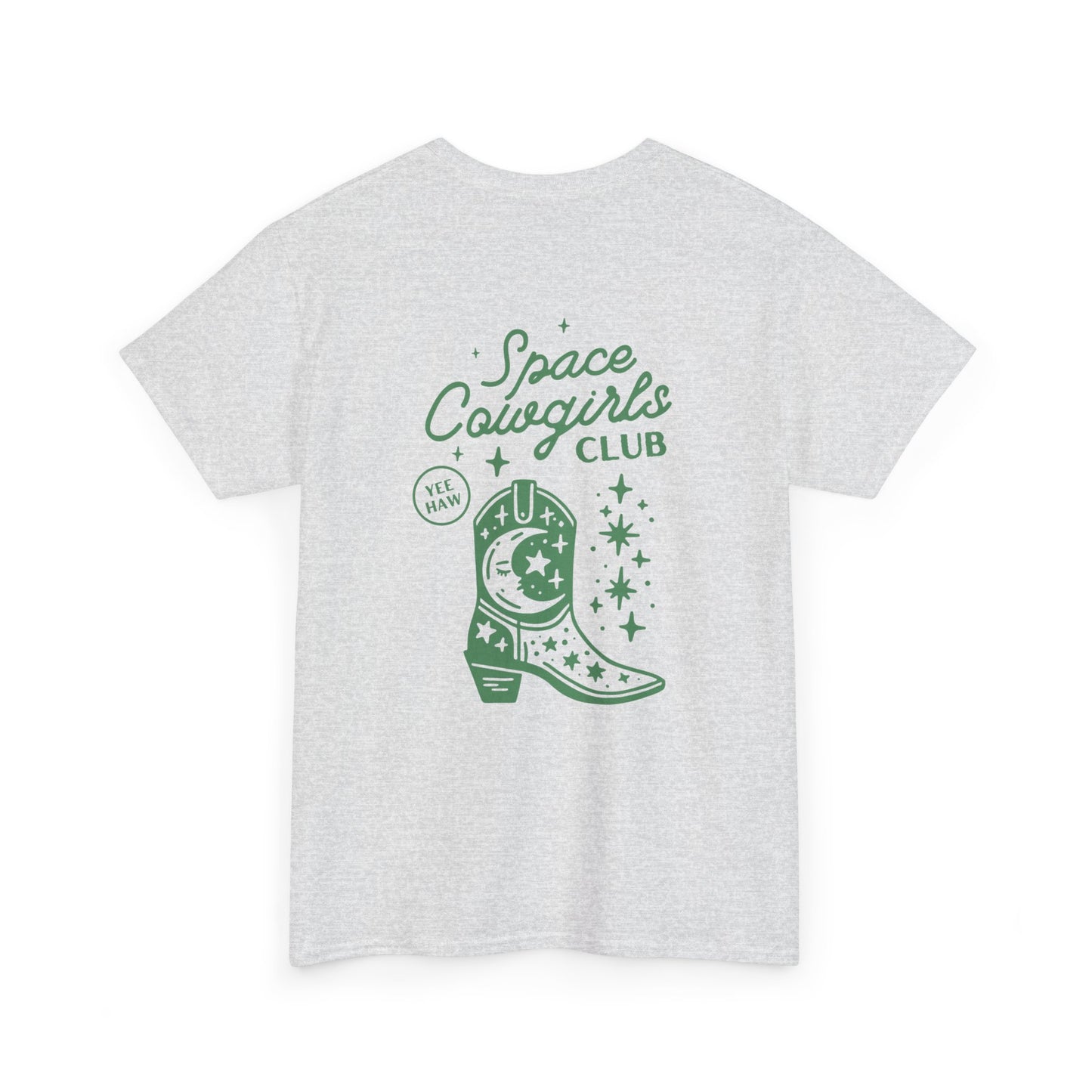 Space Cowgirls Club Tee Hippie Green