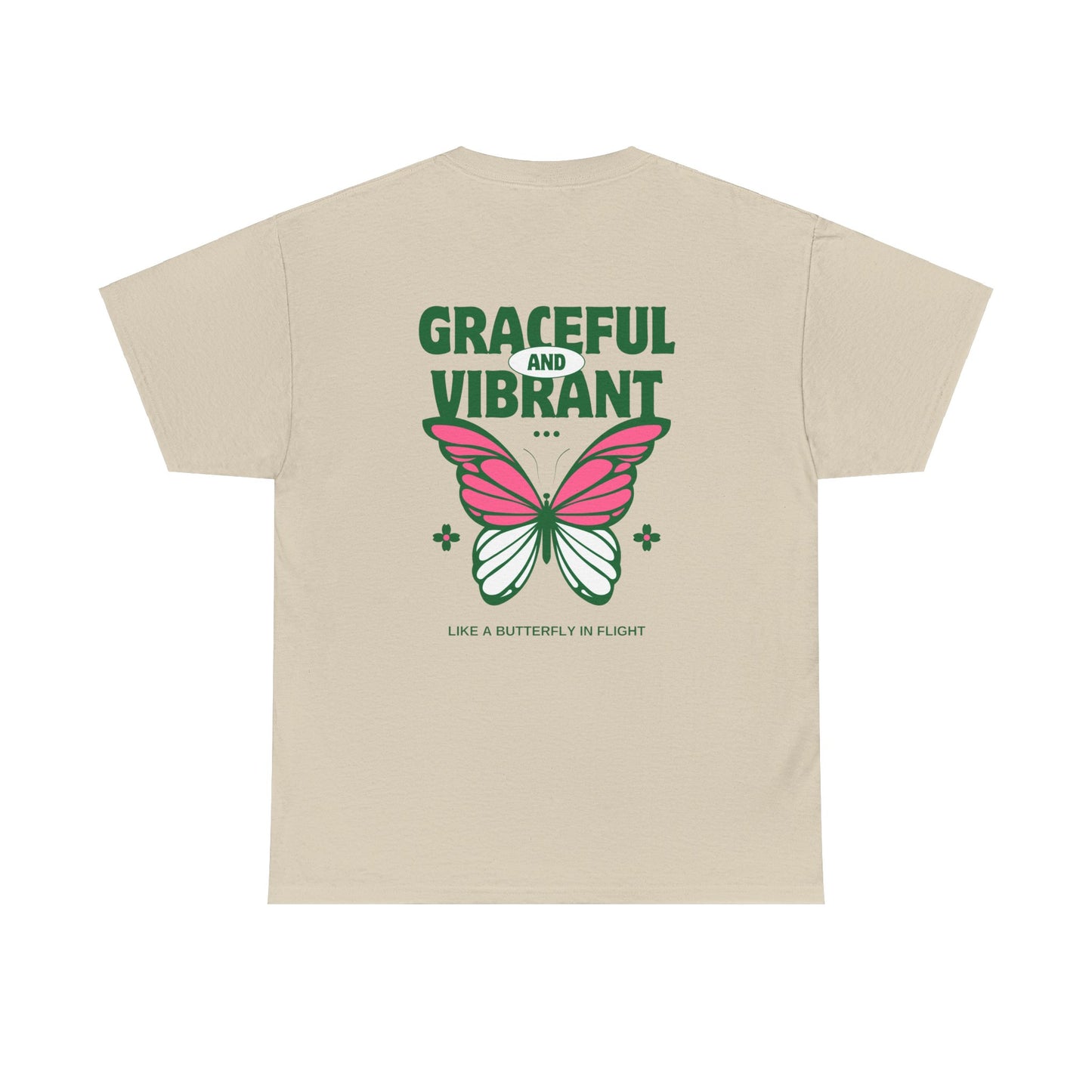 Graceful & Vibrant Butterfly Tee